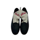 Calzini PANNA con ricamo a mano rosso "Bacetti bellezze"