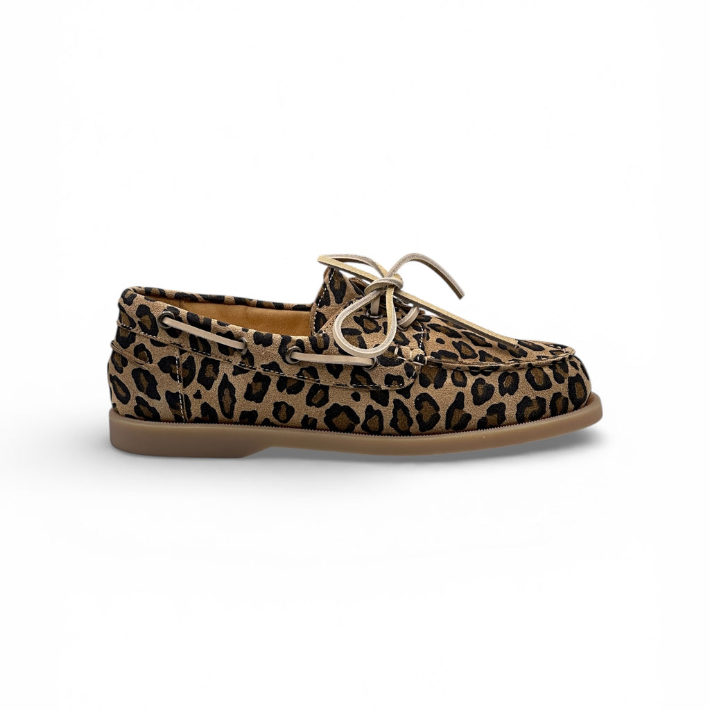 ANCORA leopardo suede cappuccino