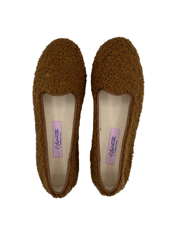 Alberta Shearling Cuoio Teddy