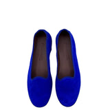 Alberta in camoscio cobalto