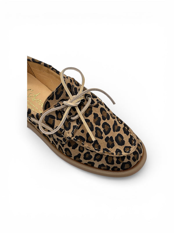 ANCORA leopardo suede cappuccino