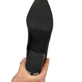 ANITA stivaletto in nappa nera con tacco - BEST SELLER NEW COLLECTION