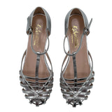 ALABAMA in nappa laminata ARGENTO