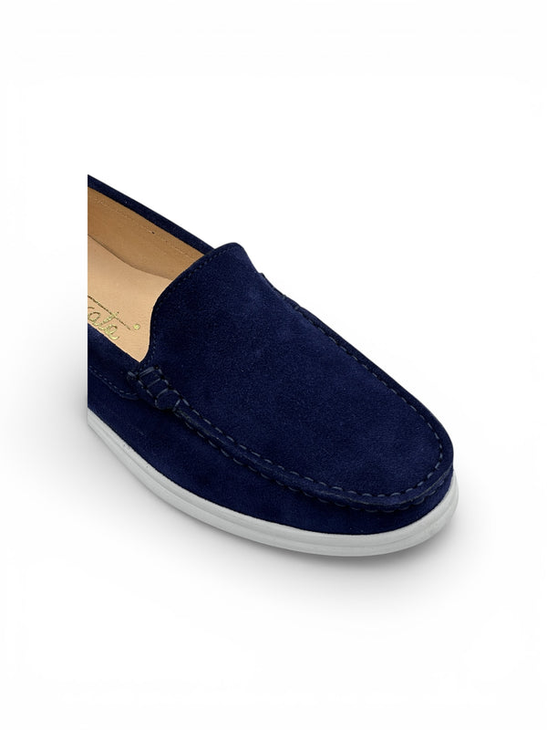 AURELIE velour blu