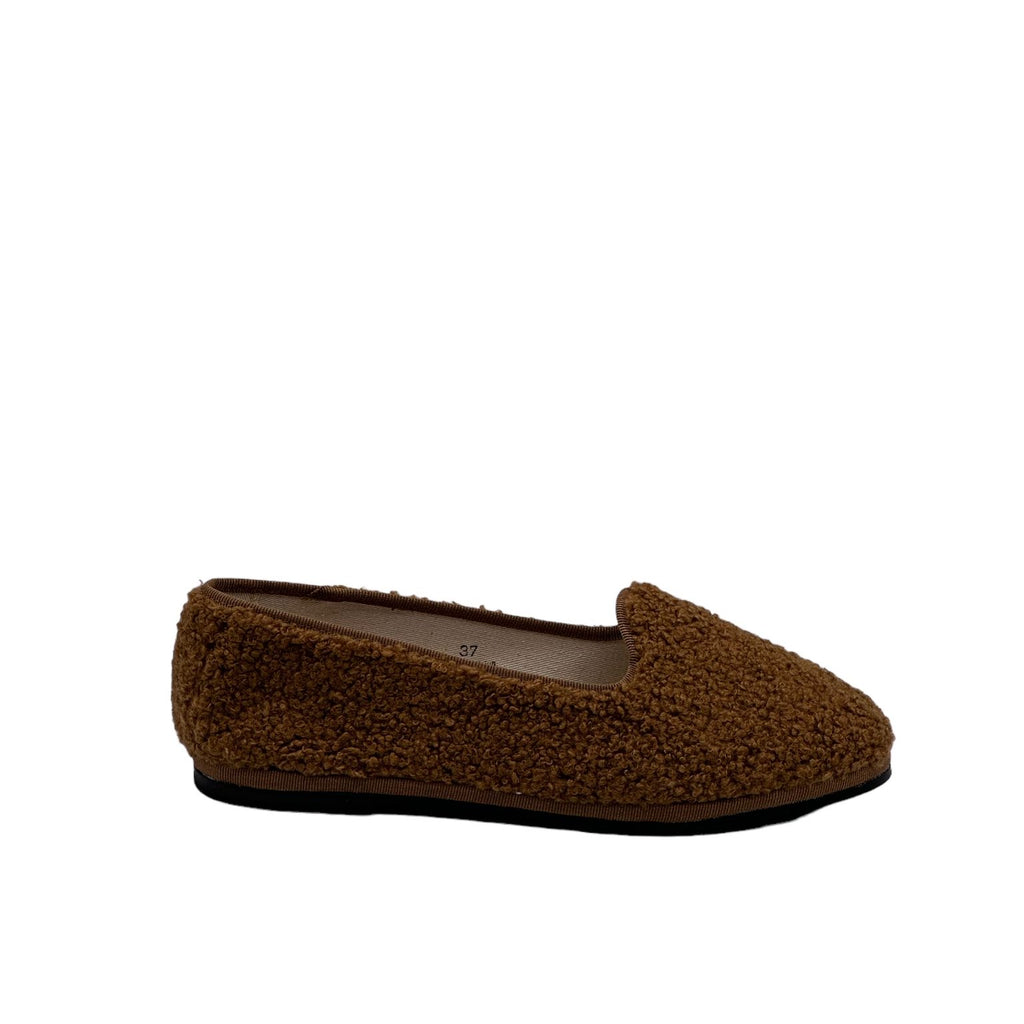 Alberta Shearling Cuoio Teddy