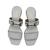 ANCIUA in nappa bianco