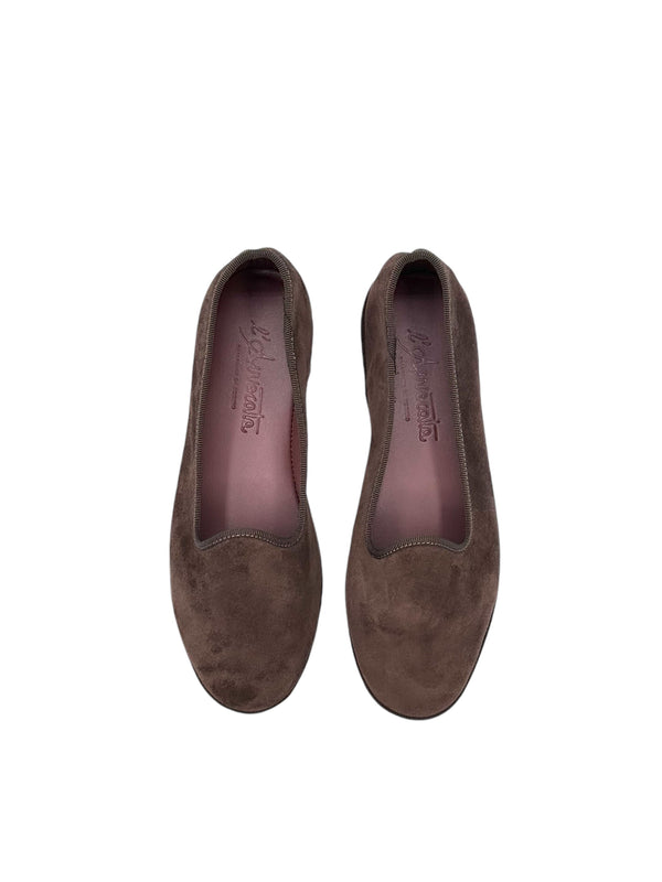 Alberta in camoscio cacao