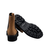 ALMA stivale tronchetto con elastico in nappa longbeach cognac e suola extralight  - BEST SELLER