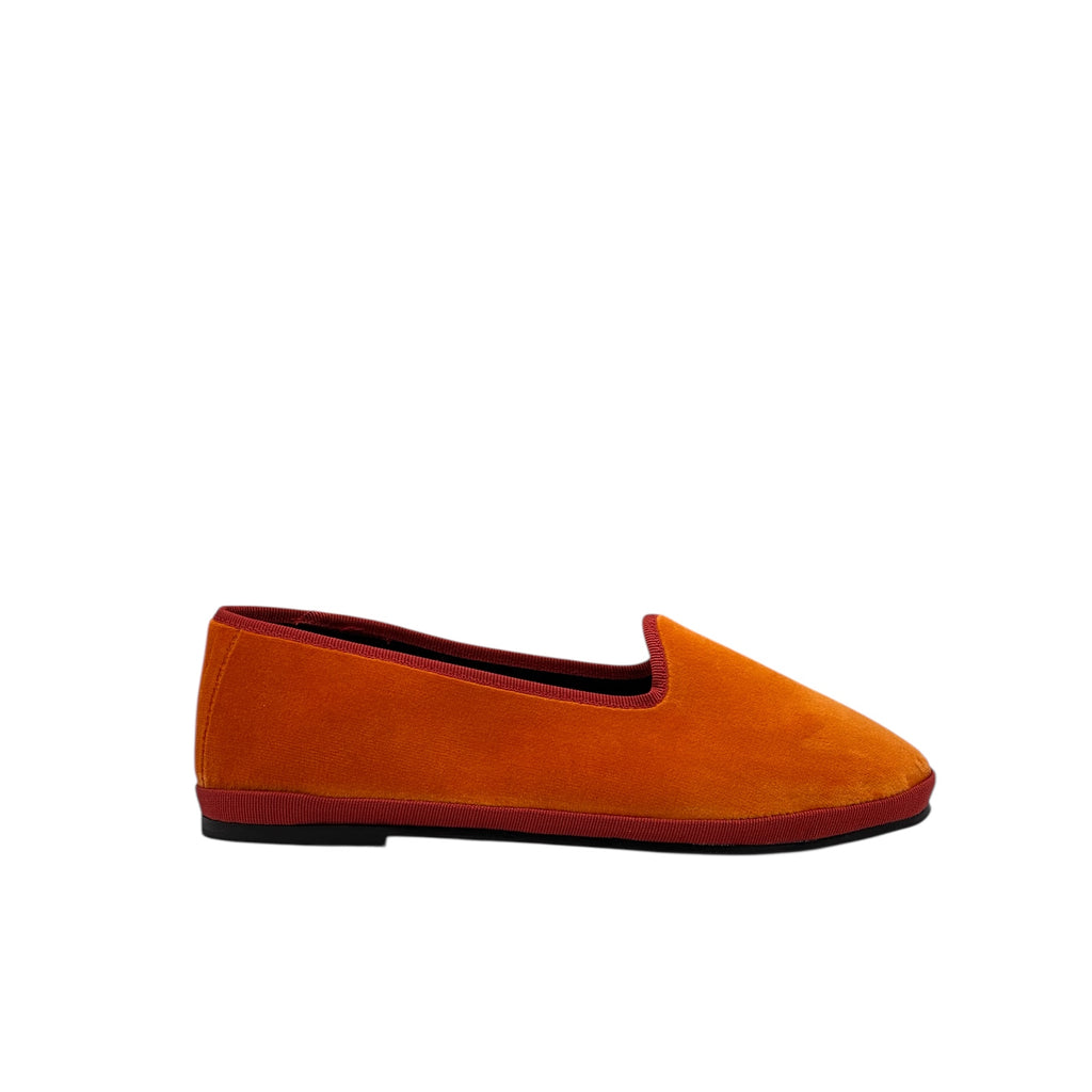 Alberta ARANCIO in velluto - NEW COLLECTION