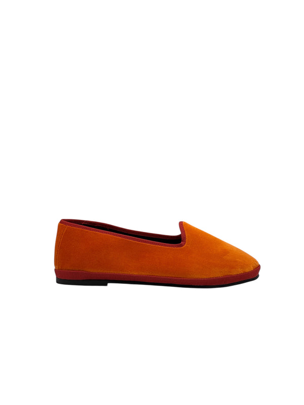 Alberta ARANCIO in velluto - NEW COLLECTION