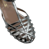 ALABAMA in nappa laminata ARGENTO