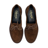 ANCORA in velour tabacco