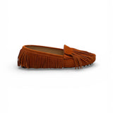 ANAIS frange velour arancio