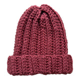 BERRETTO fluffy monocolore rosa cipolla