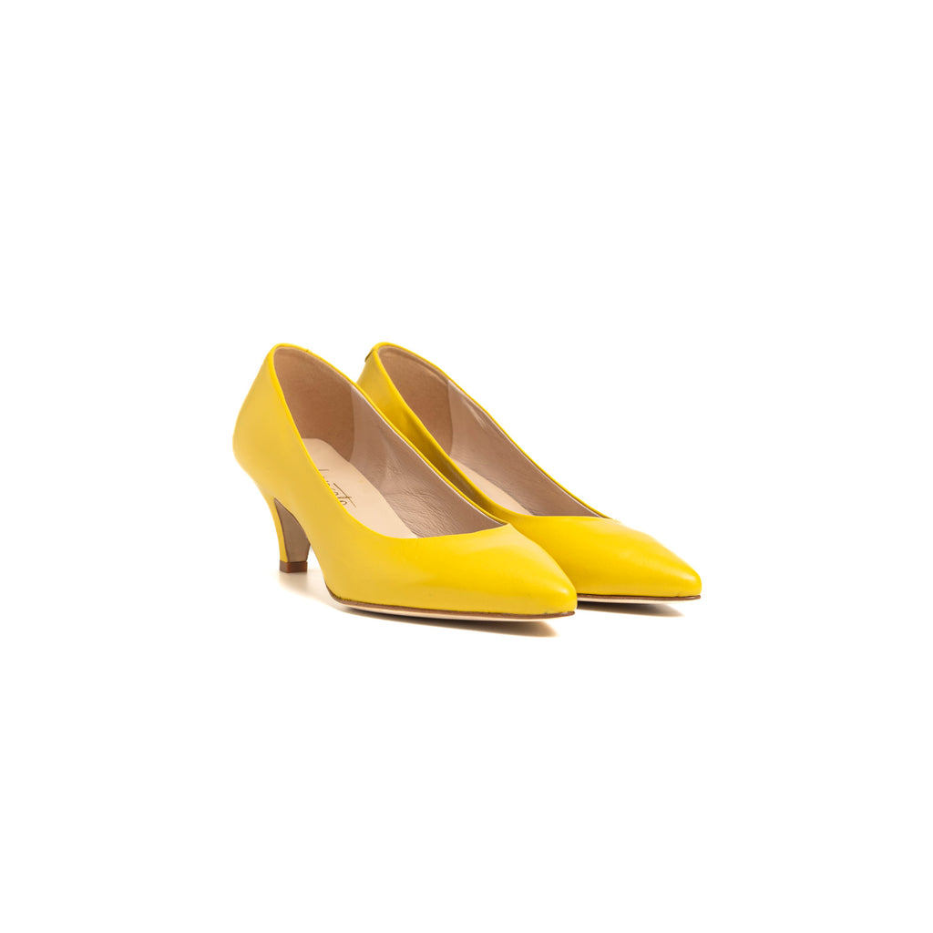 Allegra in nappa gialla